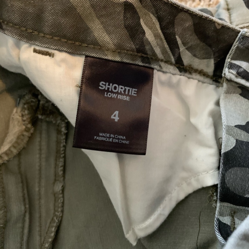 Camouflage shorts